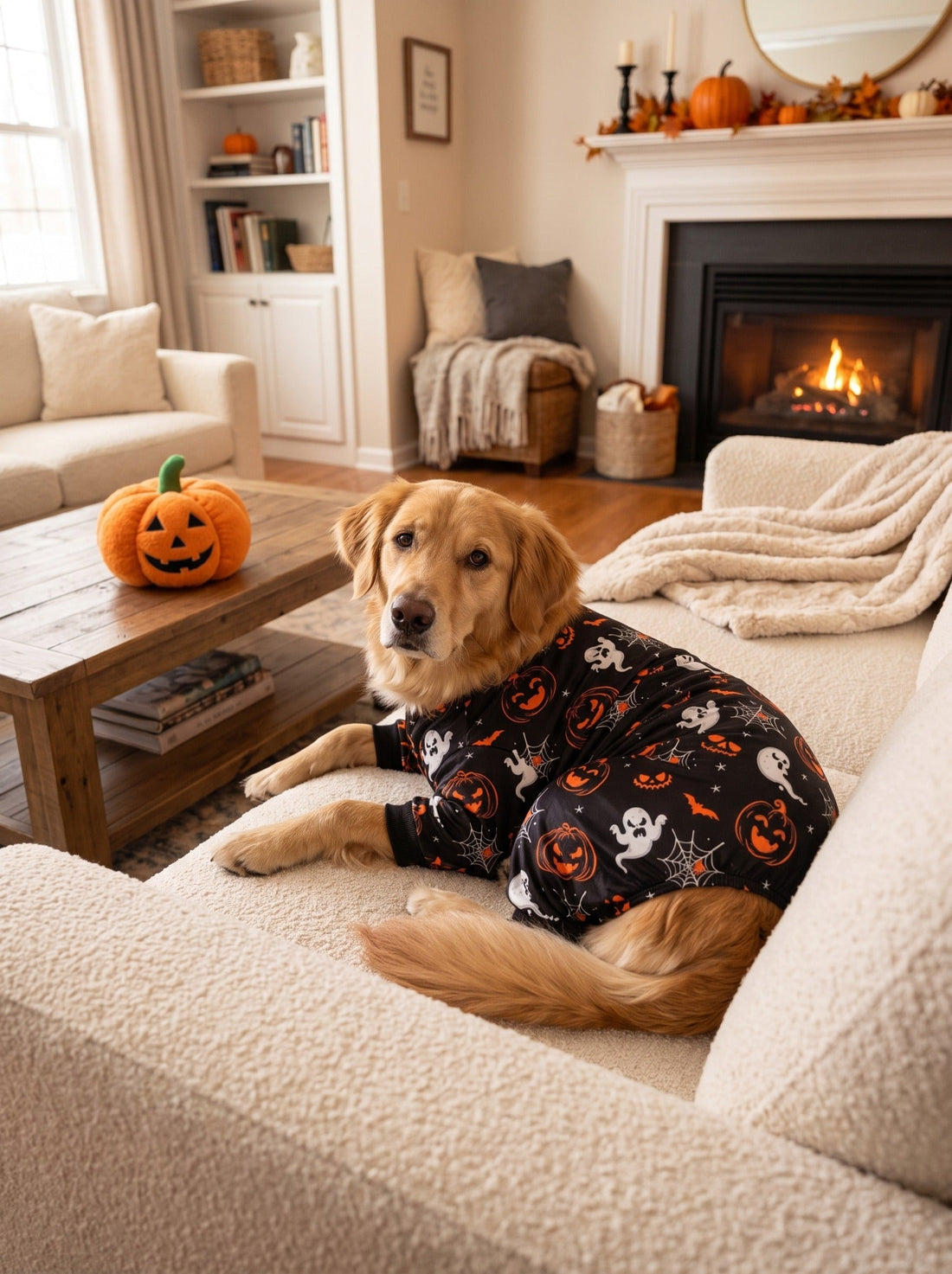 Sunday Paw Club Midnight Halloween Dog Sweater — Halloween photo 2