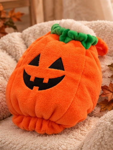 Pumpkin Parade costume body on cosy cream fabric